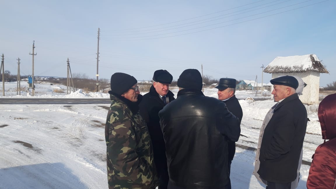 Прием граждан главой Воробьевского муниципального района  в пос. Высокое.