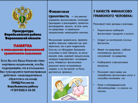 Финансовая грамотность. Финансовая грамотность.